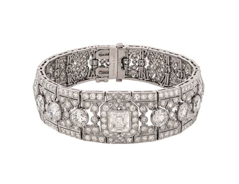 Art Deco Diamond Bracelet Tiffany And Co