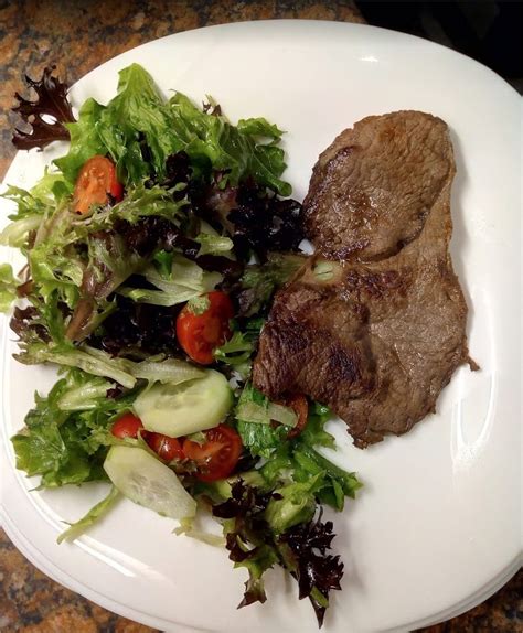 It makes all the difference. Beef Thin Cuts Steak with Mixed Green Salad | Easy Choices