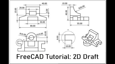 Freecad Tutorial Basics Of Techdraw Workbench For Creation Of 2d