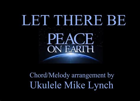 Let There Be Peace On Earth By Sy Miller And Jill Jackson