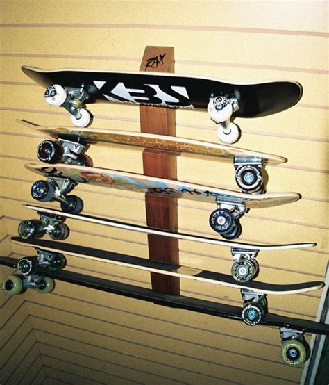 Skateboard Home Racks Wall Storage Freestanding Display Mounts