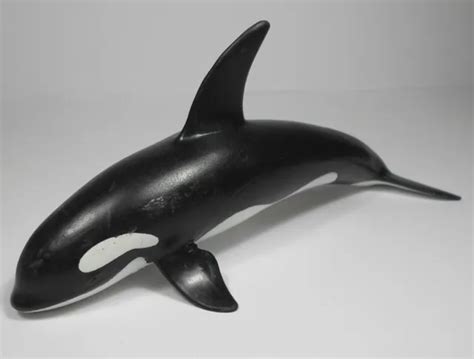 Schleich Vtg 1995 16071 Orca Killer Whale 85 Pvc Figure Figurine