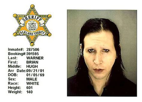 Marilyn Manson Pokes Fun At His Sexual Misconduct Arrest In Metro Detroit During Fillmore