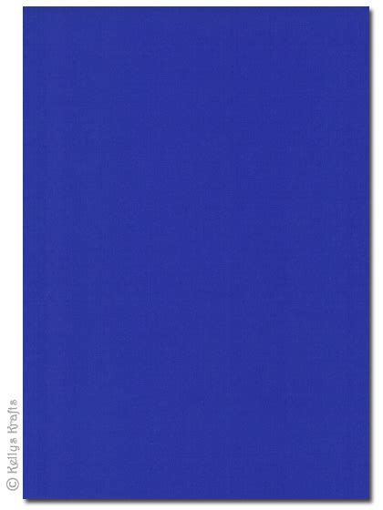 High Quality 270gsm A4 Card Royal Blue 1 Sheet £049 Card Making