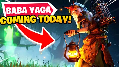 Baba Yaga Skin Coming Out Today Fortnite Item Shop Youtube