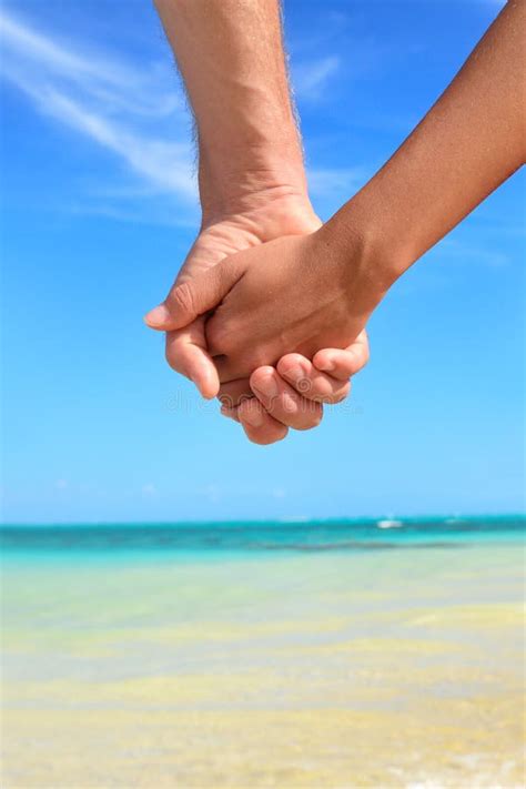 Love Romantic Couple Holding Hands Beach Sunset Stock Image Image Of Happy Husband 32841651