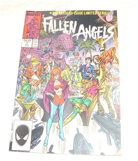 Fallen Angels Vol 1 No7 October 1987 Marvel Comics Fallen Angel Marvel Fall
