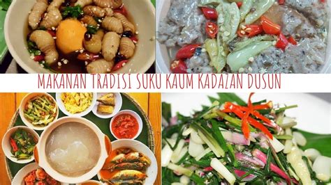 Perpaduan Kaum Melalui Makanan Tradisi Suku Kaum Kadazan Dusun Youtube