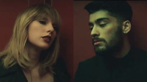 watch taylor swift zayn malik get sultry with i don t wanna live