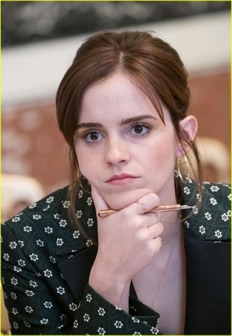 Emma Watson Attends G7 Gender Equality Meeting In Paris