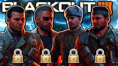How To Unlock Mason Reznov Menendez And Woods In Blackout Call Of