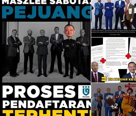 Dr maszlee, who did not expect to be given the education portfolio, which according to him was normally helmed by those more senior and experienced, has promised to do his best to serve the people. Dr Maszlee Malik telah khianati Pendaftaran Pejuang ...