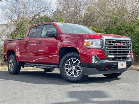 Pre Owned 2021 Gmc Canyon 4wd At4 Wleather Crew Cab Pickup In