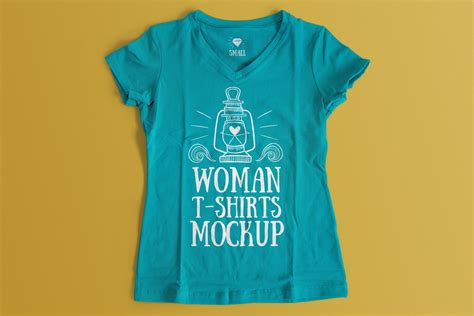 free female t shirt mockup psd good mockups