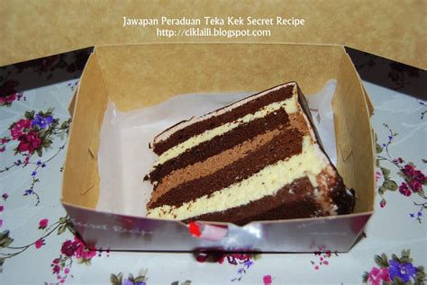 Ramai request aku buat video makan kek secret recipe so harini aku belanja satu video haha! Pemenang Peraduan Teka Kek Secret Recipe - CIKLAILI