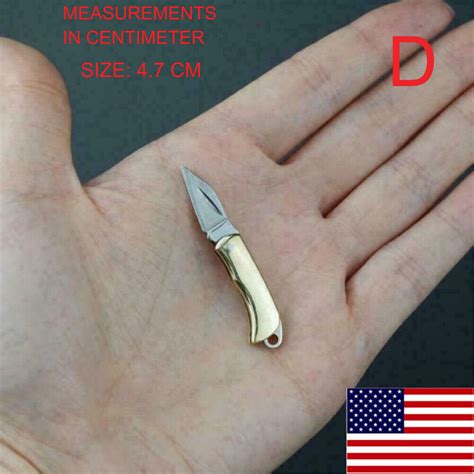 Pocket Knife Folding Knife Worlds Smallest Knife Mini Keychain Knife