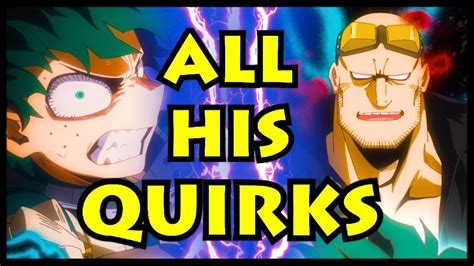 Download Why Deku Has Multiple Quirks Fully Explained Every One For