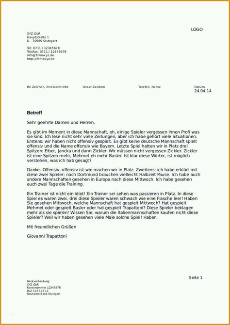 Die muster der din 5008 zeigen einen abstand von drei leerzeilen. Fantastisch 21 Word Vorlage Geschäftsbrief Din 5008 ...