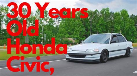 30 Years Old Honda Civic 4th Generation Ex Model Youtube