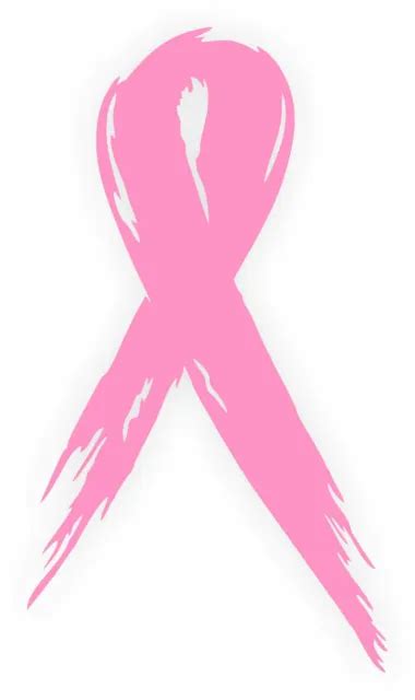 Breast Cancer Awareness Ribbon Sticker Pink Car Window Vinyl Suv Decal