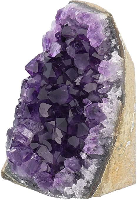 Deep Purple Project Amethyst Crystal Geode Spiritual Healing Rocks