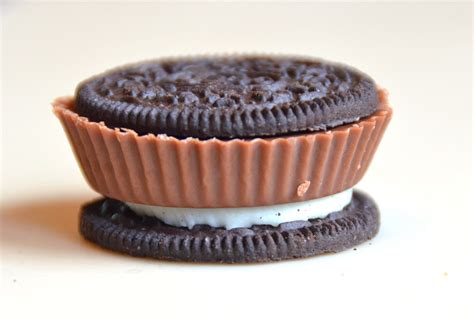 Short And Sweet Chocolate Dipped Peanut Butter Cup Stuffed Oreos I