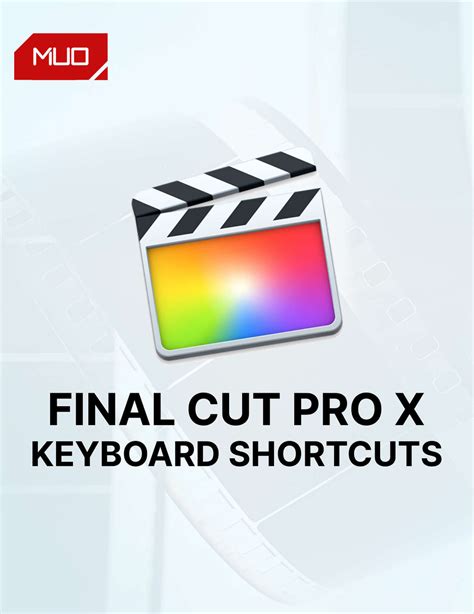 Final Cut Pro X Keyboard Shortcuts Free Cheat Sheet