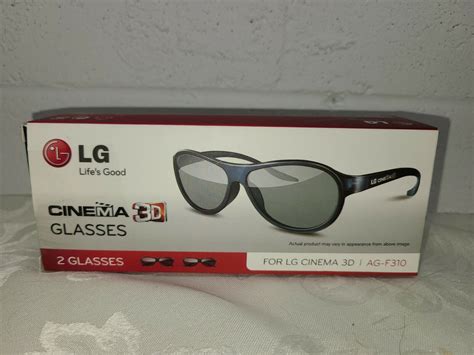 New Lg Cinema 3d Glasses Ag F310 2 Pairs Ebay