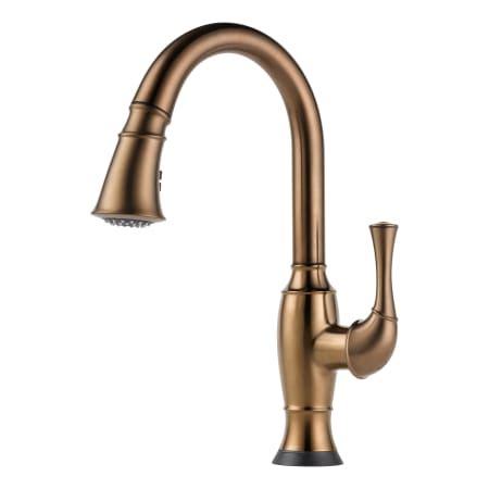 Brizo faucet is a great addition to any kitchen design. Brizo 64003LF-BZ Brilliance Brushed Bronze Talo Pull-Down ...