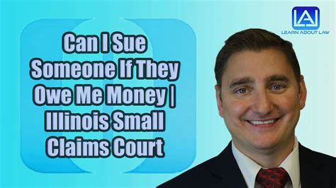 Can I Sue Someone If They Owe Me Money Illinois Small Claims Court YouTube