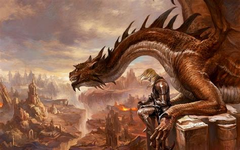 Fantasy Dragon Hd Wallpaper By Liu Dongzi