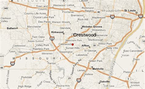 Crestwood Missouri Location Guide