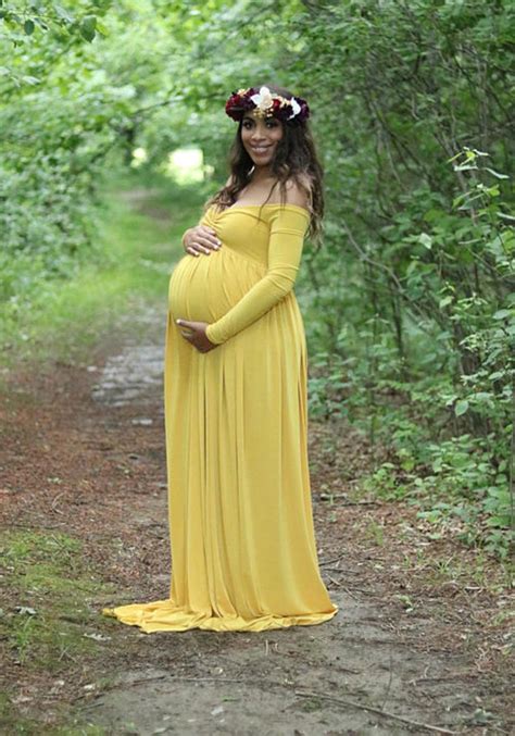 If the baby shower is at a banquet hall then wear something formal or a conservative dress or a blouse and slacks in dressier fabrics. Elegant maternity dresses for baby shower - Seovegasnow.com