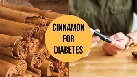 How Cinnamon Works In Lowering Blood Sugar For Diabetes Cinnamon For