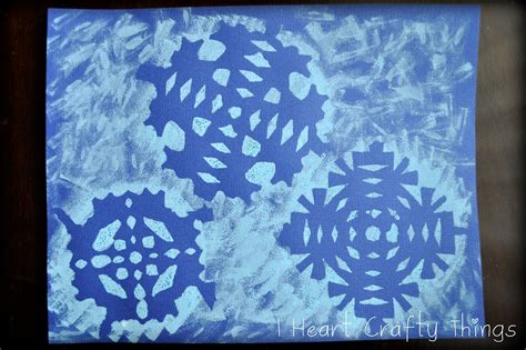 Snowflake Prints I Heart Crafty Things