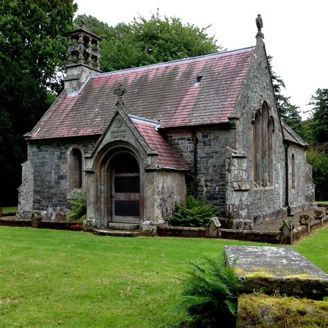 The Chapel Dawyck Botanic Garden Near Peebles Scottish Borders
