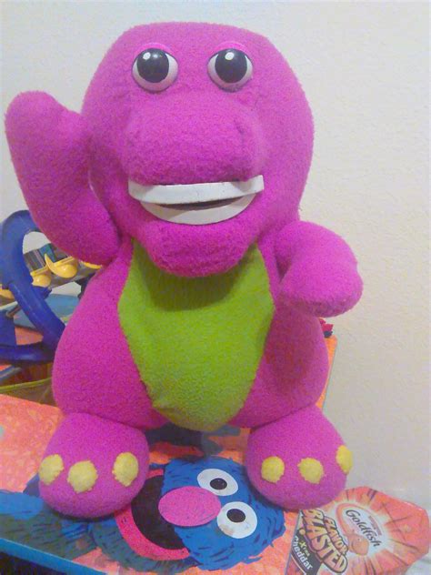 The series focused on a purple tyrannosaurus rex named barney, and a group of kids known as the backyard gang, and the adventures they take, through their imaginations. Barney doll 4 by Oriandagger1 on DeviantArt
