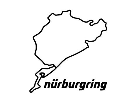 The gp strecke is accessed by a nondescript road in front of the lindner hotel at the nurburgring grand prix track, at the southwestern end of the nordschleife, near the new visitor centre map. Nürburgring - Aufkleber Nürburgring 8cm - Unterwegs ...