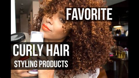 Cleansing & styling products specifically designed for your curls. MY FAVORITES 2015: Curly Hair Styling Products - YouTube