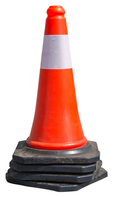 Traffic Cone Isolated For Design 20964325 Png