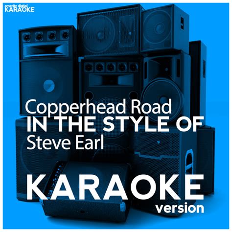 Copperhead Road In The Style Of Steve Earl Karaoke Version Single