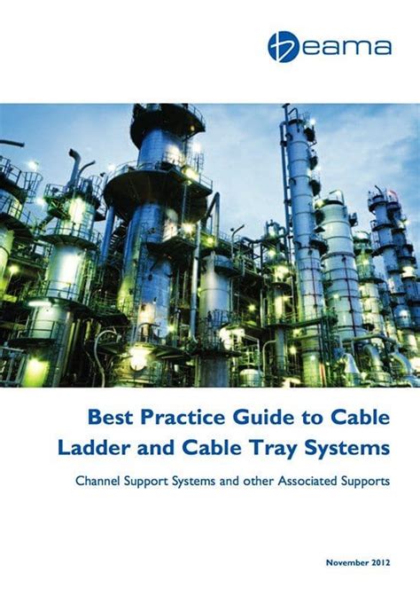Best Practice Guide To Cable Ladder And Cable Tray Systems Eep