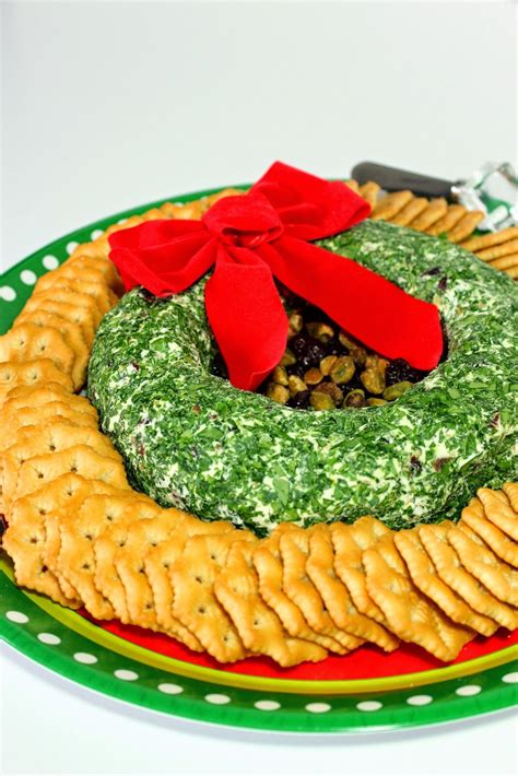 Goat Cheese Christmas Wreath Christmas Dishes Cherry Appetizers