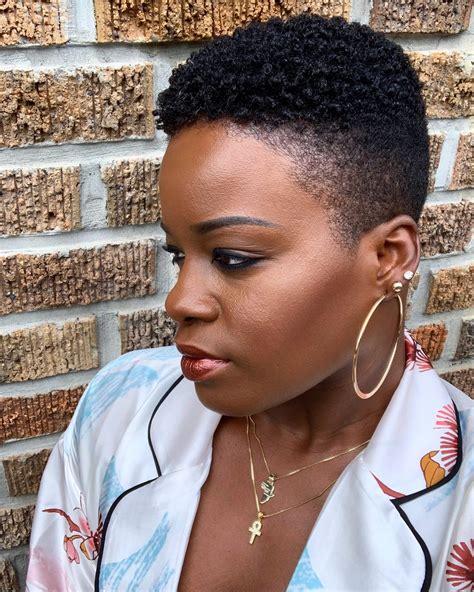 Tapered Cut Hairstyles For C Natural Hair The Glamorous Gleam