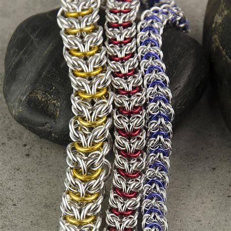 Chain Maille Tutorial Fern Elf Etsy Canada Chainmaille Chain