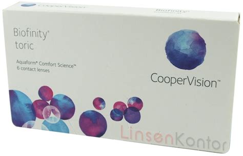 Comfilcon A Toric Biofinity Torische Dreierpackung