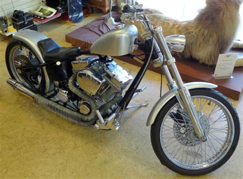 Custom Built High Compression Paughco Rigid Frame Motorcycle