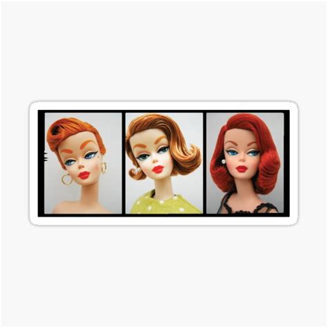 Retro Doll Photo Strip Sticker For Sale By Cherrypiez Redbubble