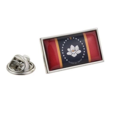 Mississippi Flag Lapel Pin Badge Xomtp000 Mississippi Ebay