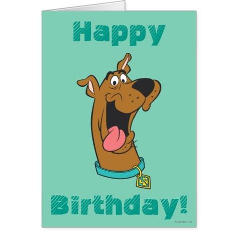 Scooby Doo Tongue Out Card Scooby Scooby Doo New